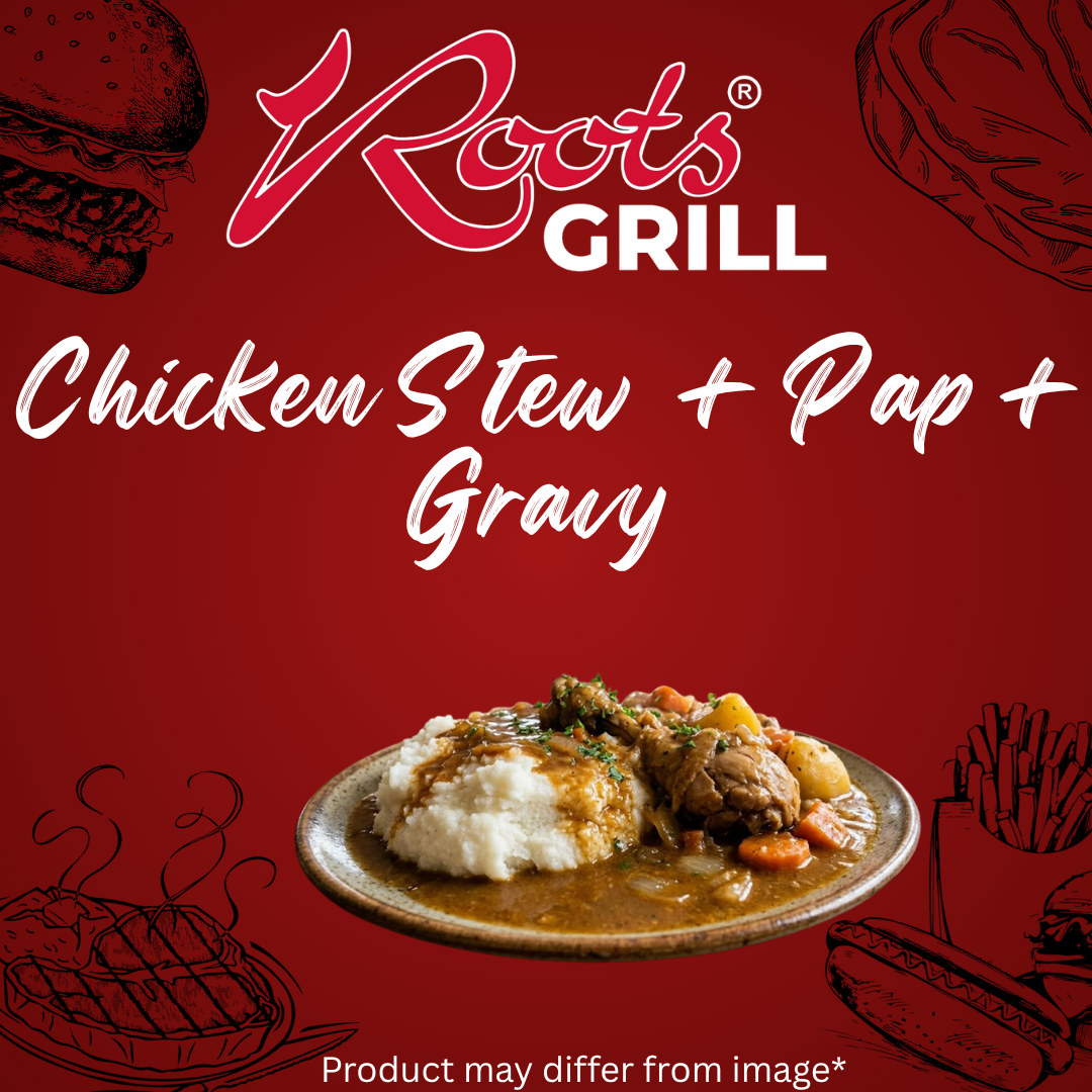 Chicken Stew + Pap + Gravy
